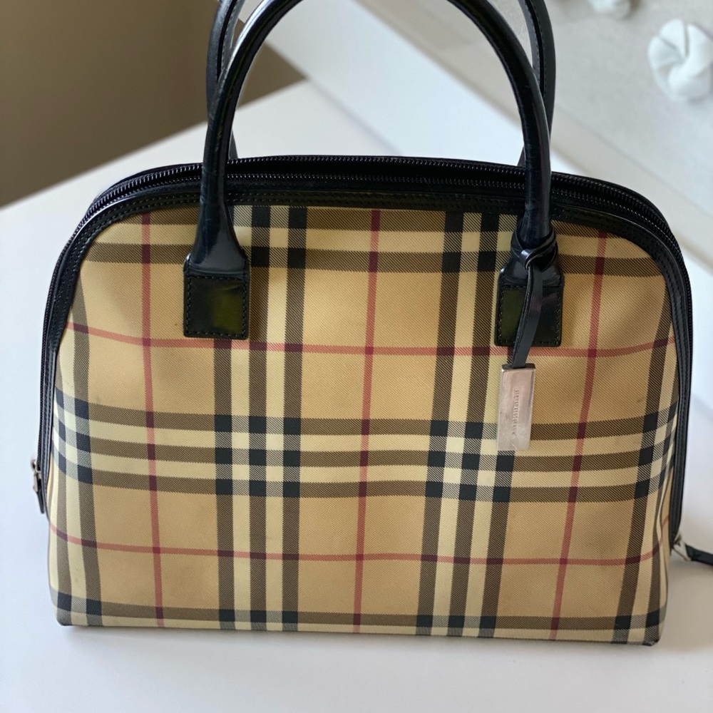 Burberry Nova Check Hand Bag - Authentic 100% see photos - Picture 6 of 7
